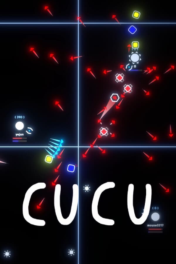 Cucu: Fast-Paced 2D Arena Shooter with Bullet Hell Chaos