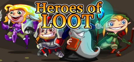 ヒーローズ・オブ・ルート：レトロなダンジョンクローラーとツインスティックアクションの融合