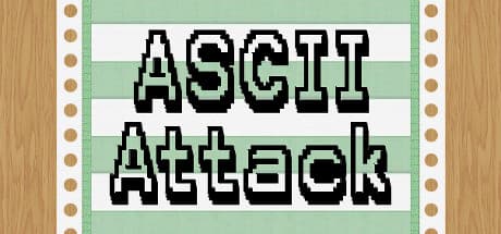 ASCII Attack: Retro Bullet Hell Action on Dot Matrix Paper