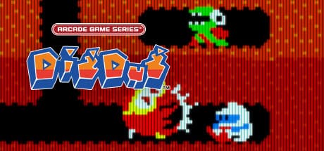 ARCADE GAME SERIES: DIG DUG - 地中を掘り進む、あの懐かしのアーケードアクション!