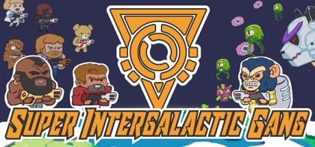 スーパー・インターギャラクティック・ギャング：エイリアンを撃ち倒す、王道アーケードアクション！