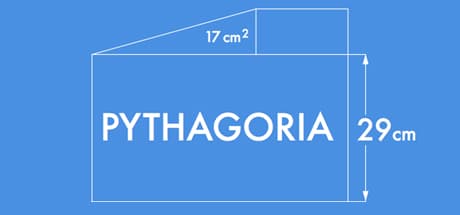 Pythagoria: 図形の面積パズルを整数だけで解き明かす