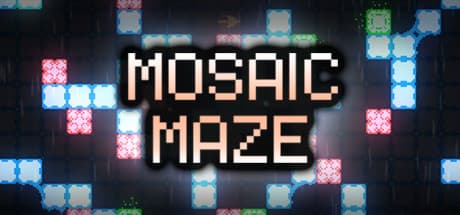 Mosaic Maze — Minimalist Precision Platformer Challenge