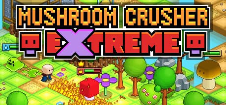 Mushroom Crusher Extreme: Retro Arcade Action Against Giant Shrooms