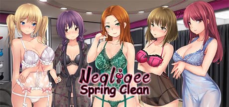 Negligee: Spring Clean — 百合ビジュアルノベルアドベンチャー