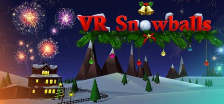 VRスノーボール：カジュアルクリスマスVRシューター