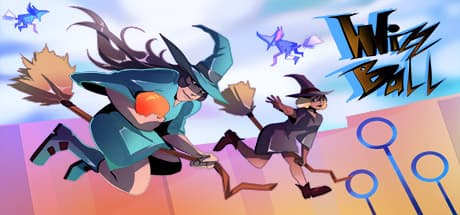 WizzBall VR:魔法のほうきに乗って、魔法球技で飛び回り、ゴールを決めよう!
