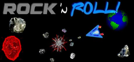 Rock 'N Roll: ステロイドをキメたようなアステロイド系アーケードアクション！