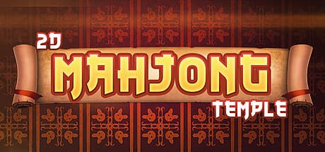 2D Mahjong Temple: カラフルなウサギ救出アドベンチャー