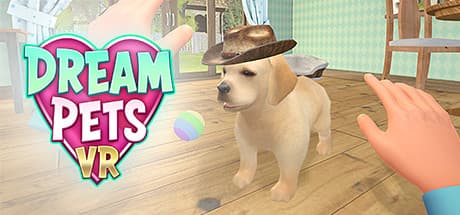 Dream Pets VR:かわいい子犬を家族に迎え、着せ替えして遊ぼう!