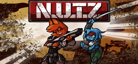 N.U.T.Z.: 360度シューティングが可能なスタイリッシュな非線形プラットフォーマー
