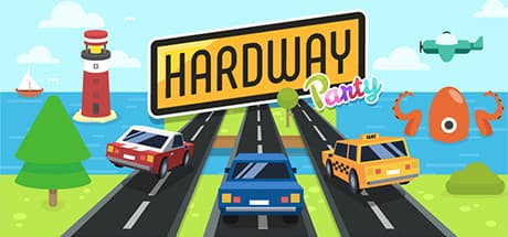 Hardway Party: 50種類以上の車で橋を建設し、友達と対戦するアーケードレース