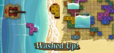Washed Up!: ビーチでブロックを並べるリラックスパズル