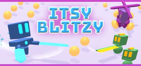 Itsy Blitzy: 弾幕と乱戦が融合したハイスピードアクション
