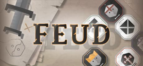 Feud: コンパクトな盤面で展開される抽象的なターン制戦略ゲーム