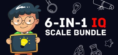 6-in-1 IQ Scale Bundle — Brain Training Puzzles