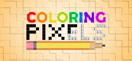 カラーリングピクセル：癒やしのドット絵パズル