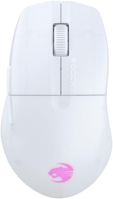 ROCCAT ゲーミングマウス PURE AIR 超軽量54g ワイヤレス ホワイト