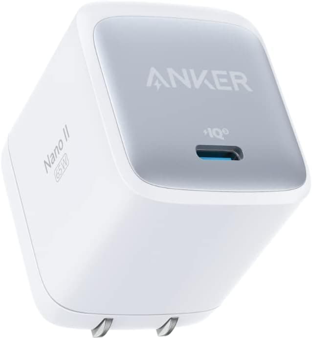 Anker Nano II 65W (PD 充電器 USB-C)【独自技術Anker GaN II採用