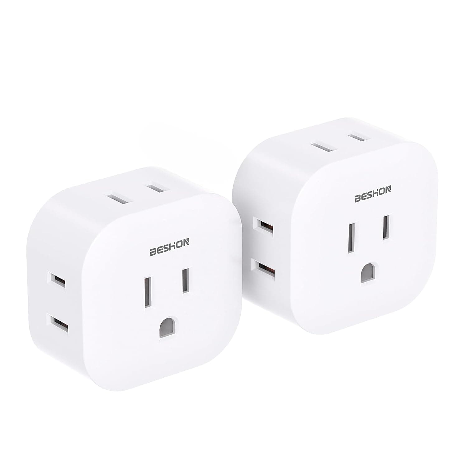 Multi Plug Outlet Extender 2 Pack