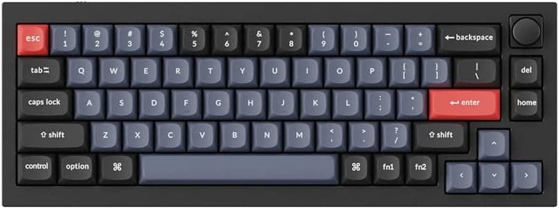 【国内正規品】Keychron Q2 有線カスタム・メカニカルキーボード ノブバージョン