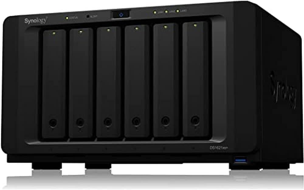 Synology NASキット 6ベイ拡張可 DS1621xs+ クアッドコアCPU 8GBメモリ搭載国内正規代理店品電話サポート対応品 DiskStation