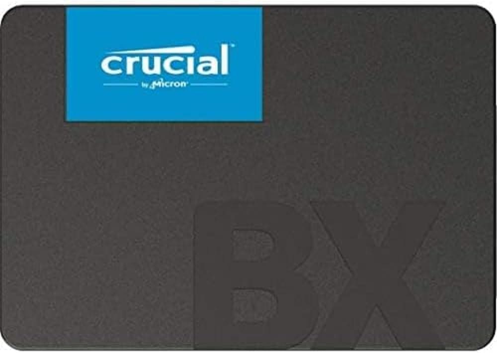 Crucial BX500 2TB 3D NAND SATA 2.5 pulgadas SSD interno - Hasta 540MB
