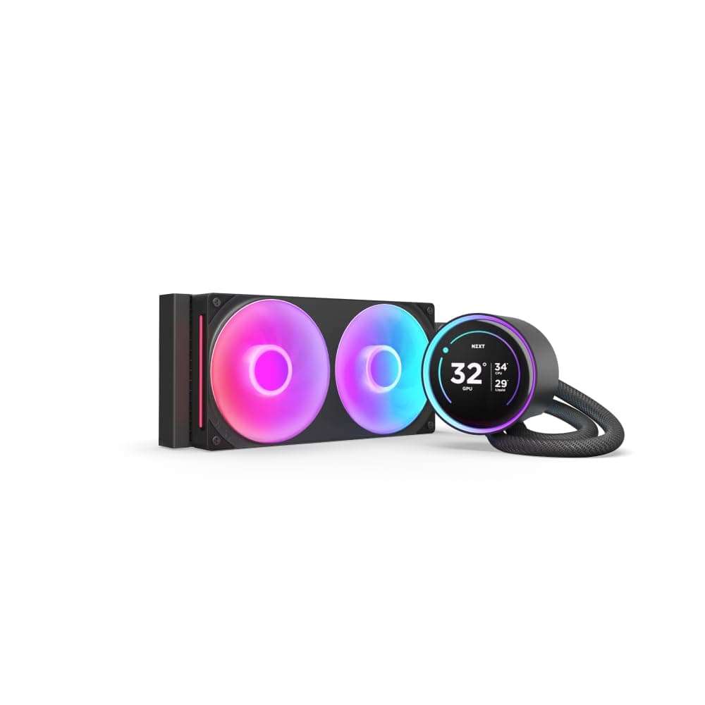 NZXT Kraken Elite 240 RGB v2 Black 簡易水冷CPUクーラー RL-KR24E-B2 FN2382