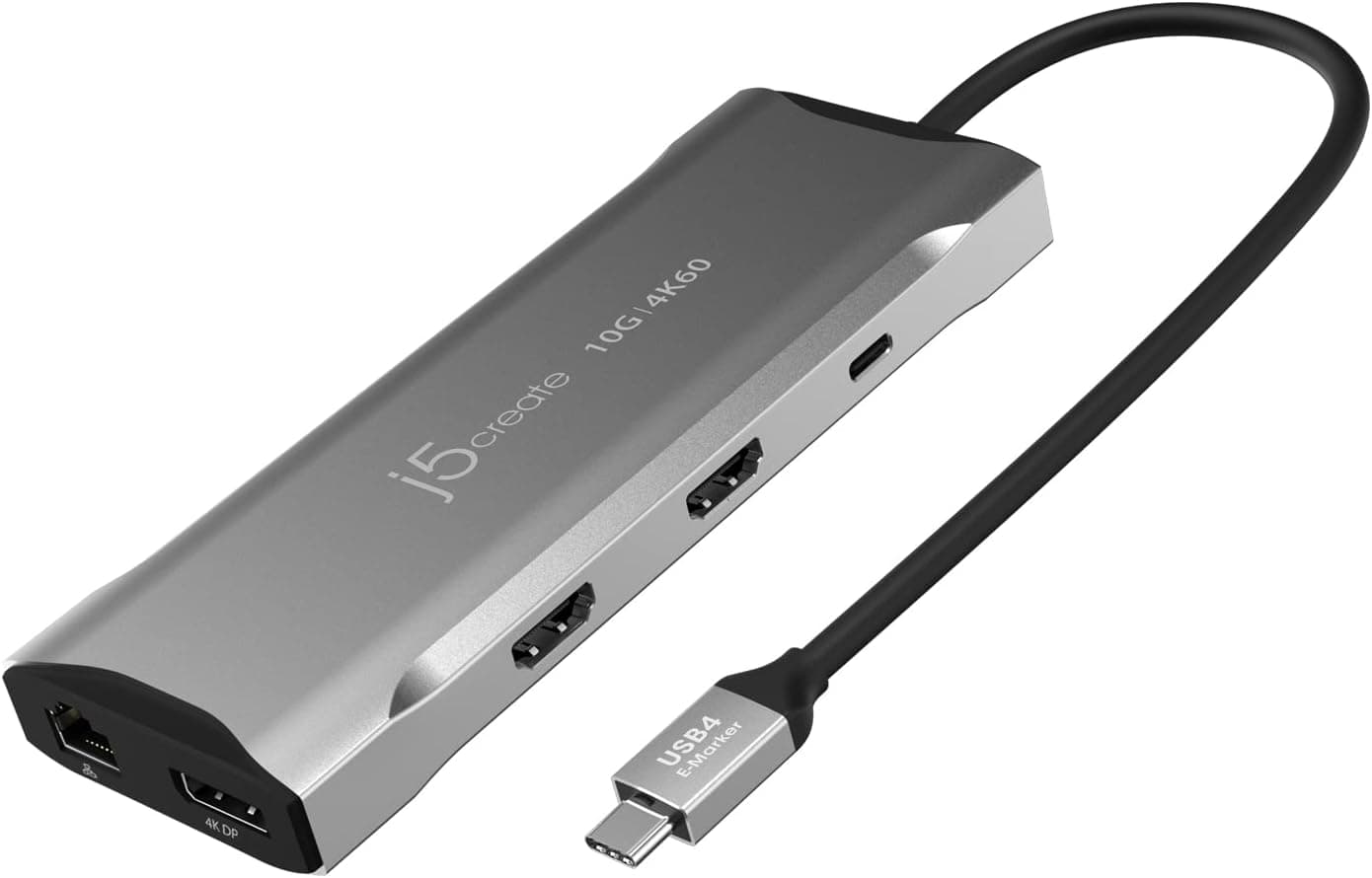 j5create USB C 4K トリプルディスプレイハブ - 4K HDMI x2