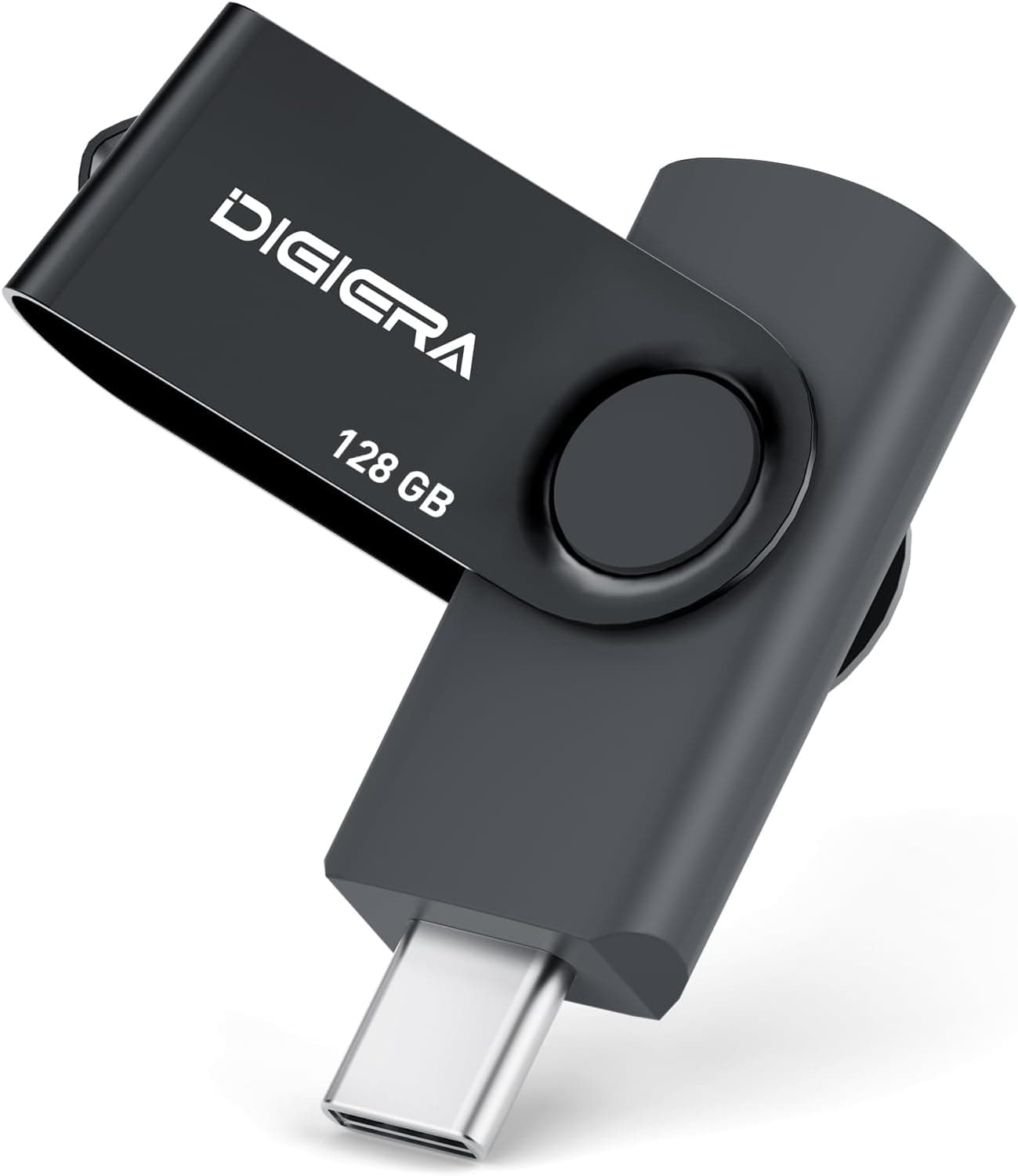 DIGIERA 128GB フラッシュドライブ USB 3.2 Gen 1 Type-C サムドライブ 140MB