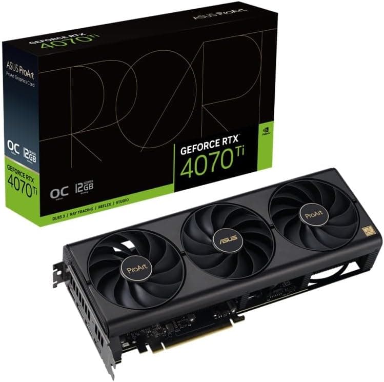ASUS ProArt GeForce RTX 4070 Ti OC エディション 12GB GDDR6X