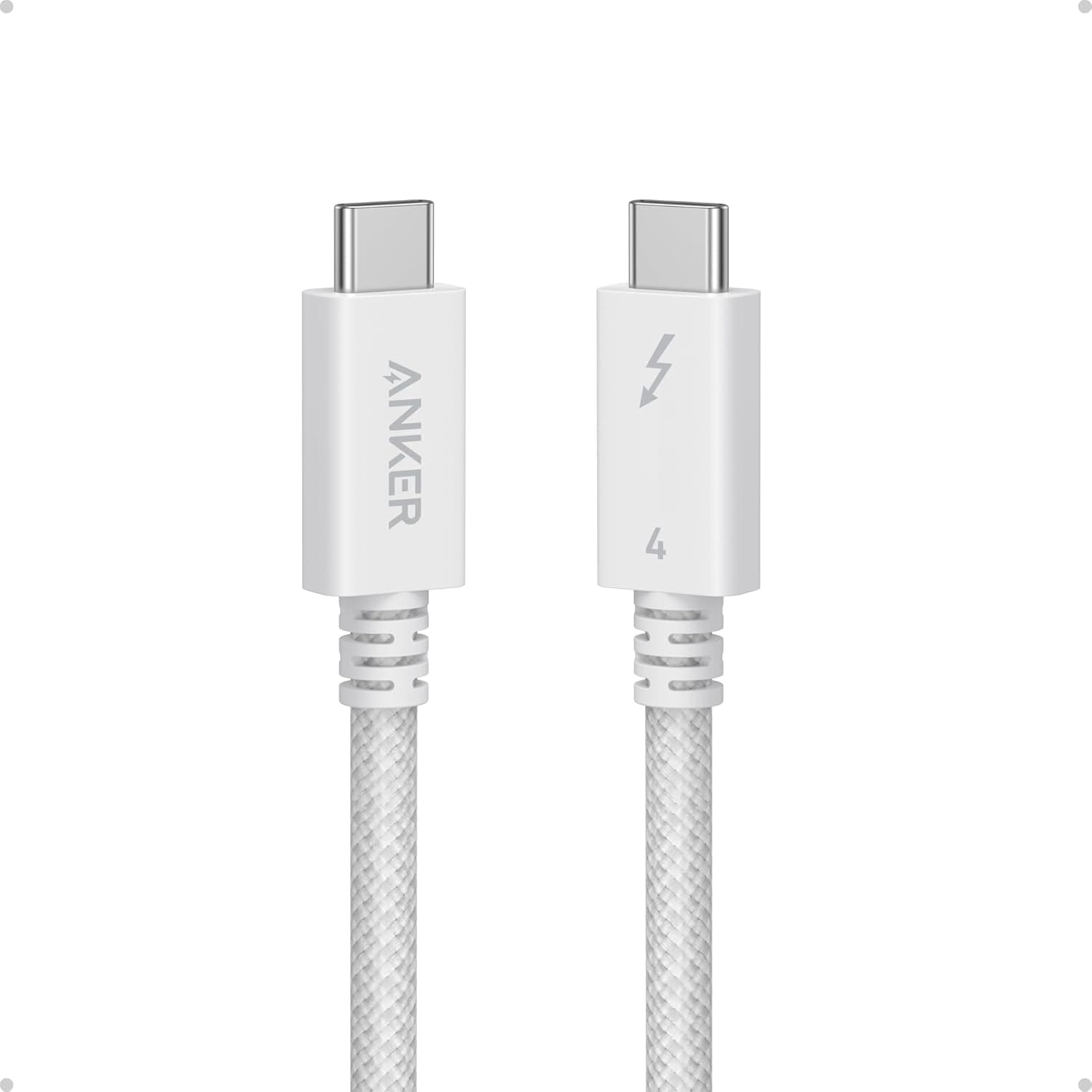Anker Prime Thunderbolt 4ケーブル 3.3フィート USB C - USB Cケーブル 240W 充電 40Gbps データ転送 8K