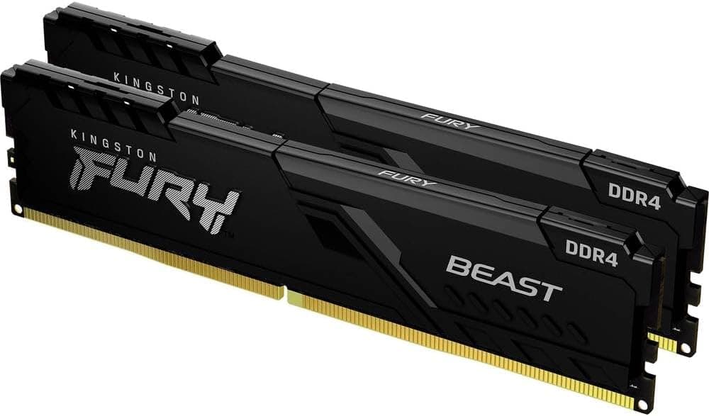 キングストン Kingston FURY デスクトップPC用メモリ DDR4 3200MHz 16GBx2枚 Kingston FURY Beast ビースト CL16 KF432C16BBK2