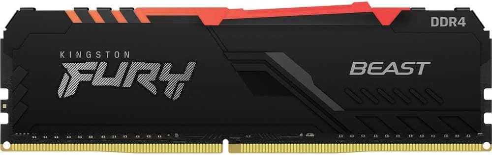 Kingston FURY Beast DDR4 RGB KF436C18BBA/16 16GB DDR4-3600メモリ