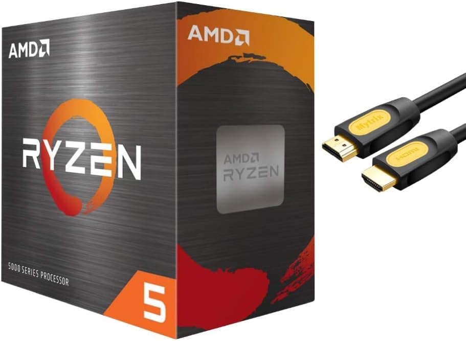AMD-Ryzen 5 5600X 第4世代 6コアデスクトッププロセッサー Wraith Stealthクーラー付き 12スレッドロック解除 3.7GHz 最大4.6GHz
