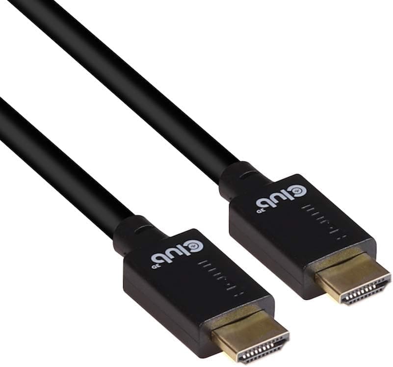 Club3D CAC-1373 超高速HDMI認証ケーブル 4K 120Hz 8K 60Hz (DSC 1.2 3メートル