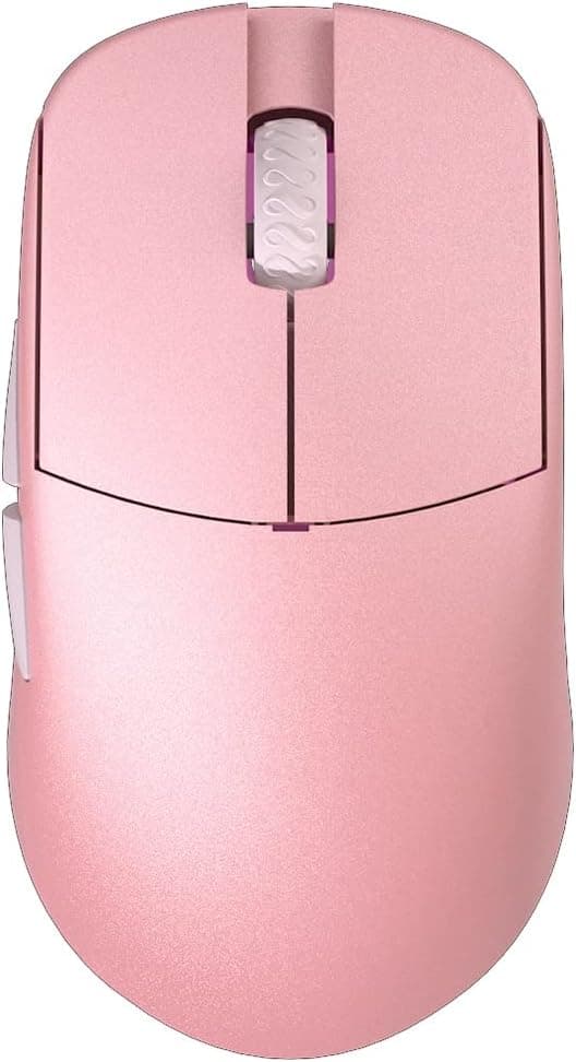 LAMZU Atlantis Mini ミニ Wireless Superlight Gaming Mouse ゲーミングマウス (Rose Gold)