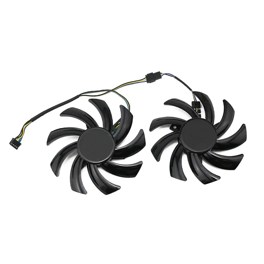 RAKSTORE T129215SU 85mm グラフィックスカード冷却ファン Powercolor RX 6600 6600XT Fighter Quiet Cooler Fan 交換用