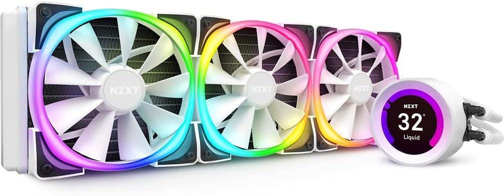 NZXT KRAKEN Z73 ホワイト 360mm 液晶モニタCPUクーラー