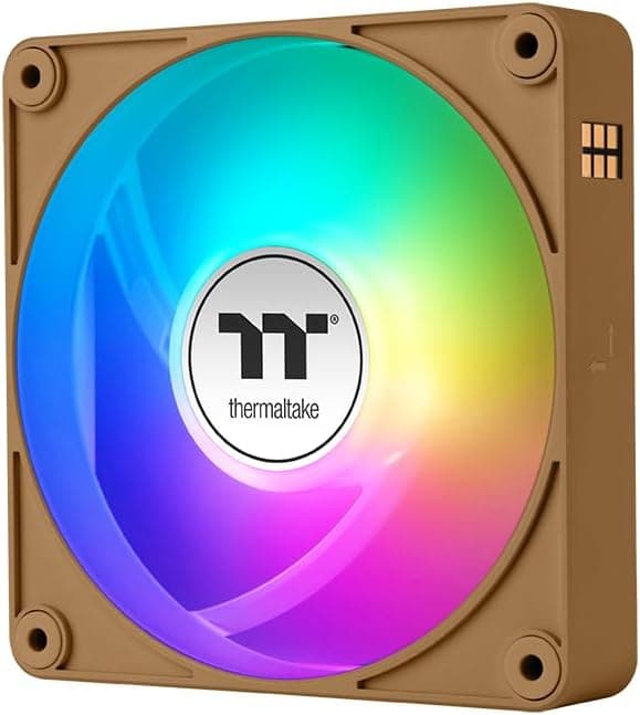 【限定】Thermaltake CT120 Reverse EX ARGB Sync 120mm PCケースファン 3ファンパック -Gravel Sand- CL-F224-PL12GS-A FN2467