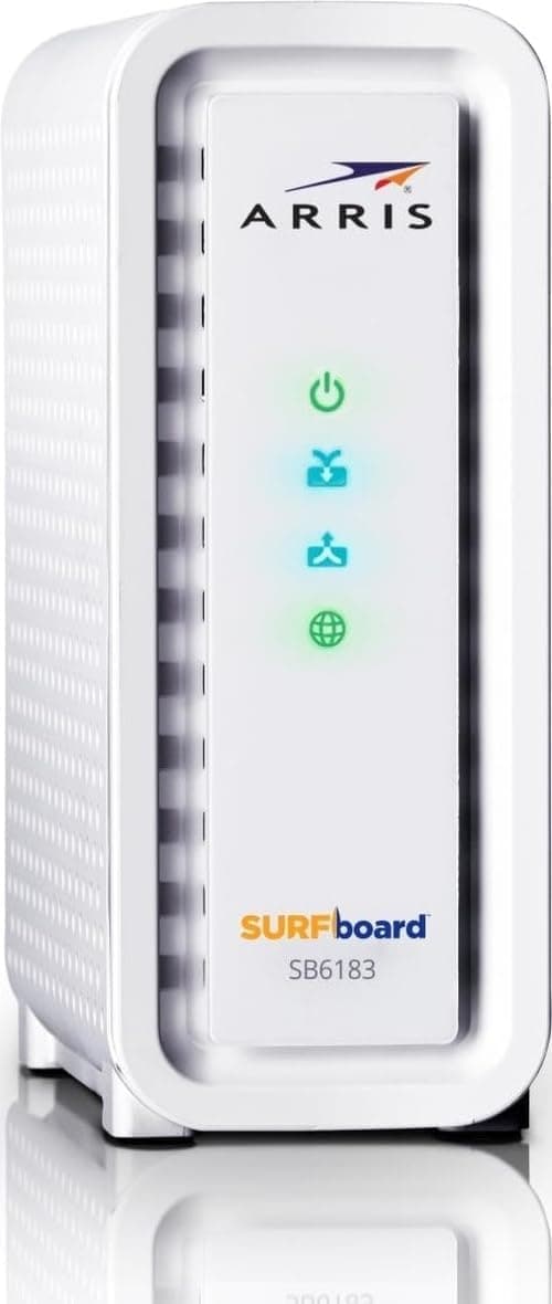 ARRIS SURFboard SB6183 DOCSIS 3.0 Cable Modem - White (Certified Refurbished) by Arris