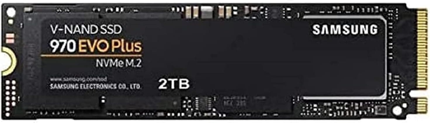 Samsung HD SSD M.2 2TB 970 EVO Plus 2TB (MZ-V7S2T0BW) NVME 3500MB