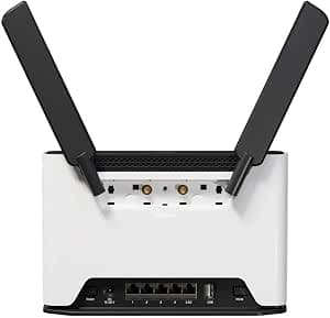 MikroTik Chateau LTE18 ax ワイヤレスルーター ギガビットイーサネット W127040306 (ルーター ギガビットイーサネットデュアルバンド(2.4GHz