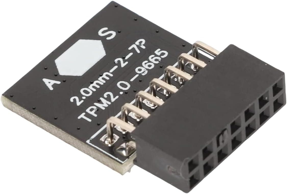 Yeiwenl TPM 2.0 モジュール 14ピン付き TPM 2.0 暗号化セキュリティモジュール ASUS マザーボード用 Win11対応