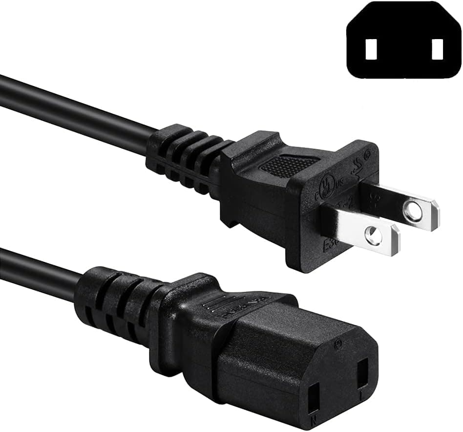Power Cord Cable Compatible with Sony PS4 Pro Console