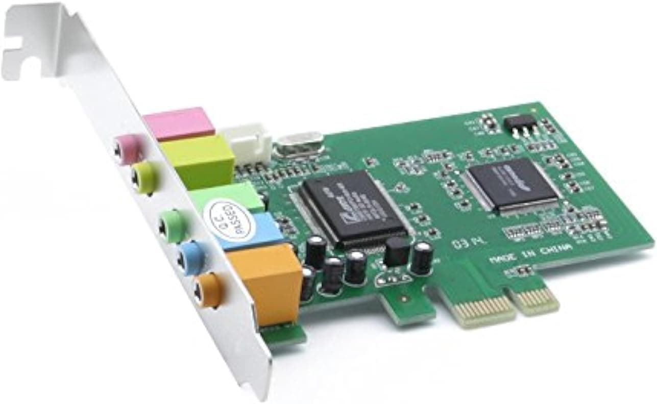 axGear PCI Express PCI-E 5.1 Ch 6チャンネルPCIE オーディオデジタルサウンドカードアダプター