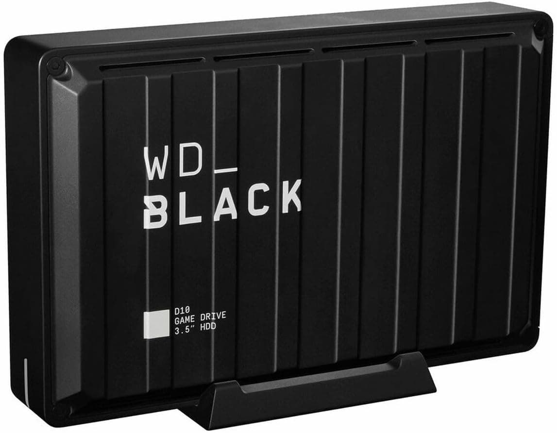 WD_Black 8TB D10 ゲームドライブ 7200rpm アクティブ冷却機能付き 大量のゲームコレクションを保存