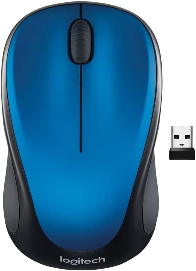 Logitech ワイヤレスUSBマウス M317 - ブルー スチールブルー