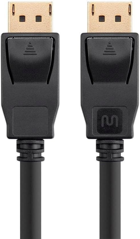 Monoprice DisplayPort 1.2aケーブル - 1.5フィート - ブラック