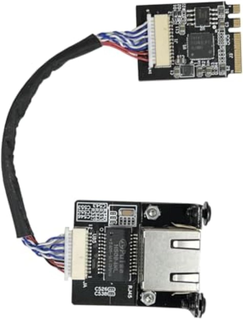 Intel(インテル) i226-V ギガビット 2.5G イーサネットサーバー NICカード - 30cm M.2 A+E キーインターフェースネットワーク速度を向上 youyeetoo X1 X86 SBC 対応